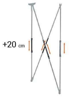 Przedłużka 4 Stable Stick Bush Light Extension alu
