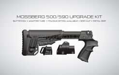 Kolba teleskopowa składana z chwytem do strzelby MOSSBERG 500/590 DLG-118L-KIT - DLG TACTICAL
