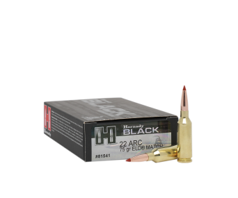 Amunicja Hornady kal.22ARC ELD-M Black 75gr/4,85g (20szt) 81541